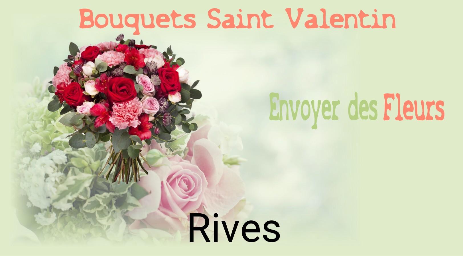 Roses de Saint-Valentin livrées à Rives